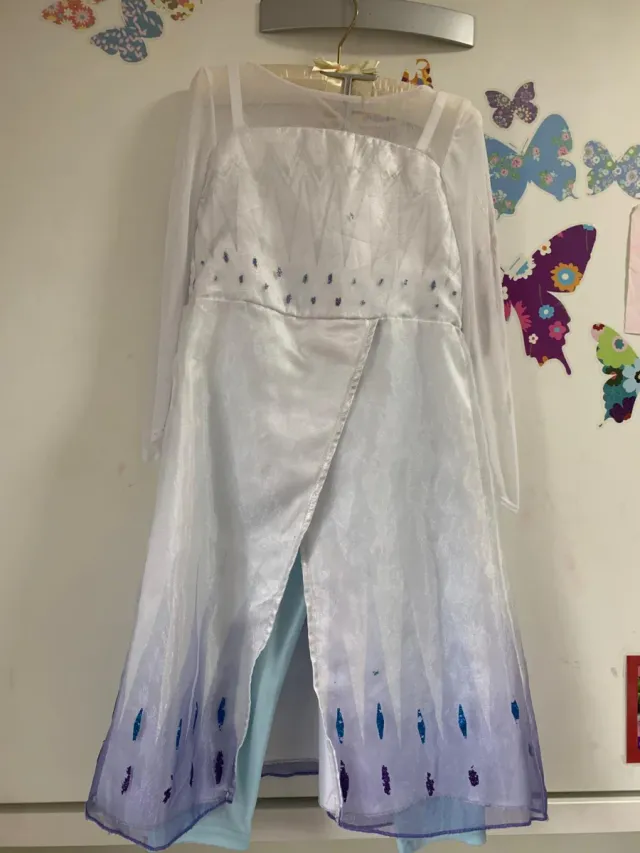 Costume Elsa Frozen I Taglia 4 anni 104 cm