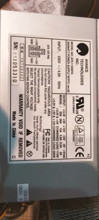 Fuente de Alimentación 3G 450W ATX