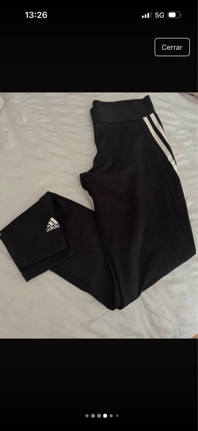 Mallas Adidas Negras