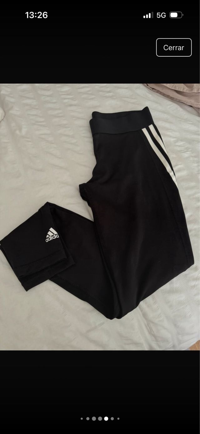 Mallas Adidas Negras