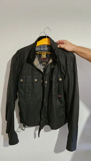 Chaqueta Belstaff Negra Talla XL