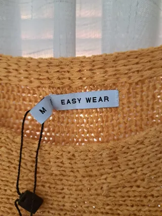 Jersey punto amarillo.  Medidas en la descripción.