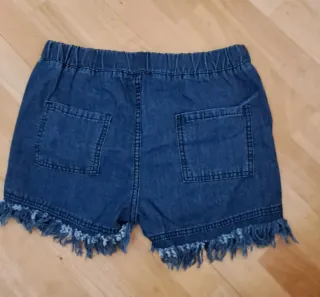 Bermudas vaqueras con flecos