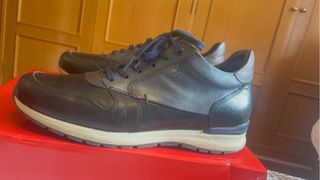 Zapatos Fluchos Azul/Gris