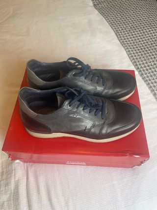 Zapatos Fluchos Azul/Gris