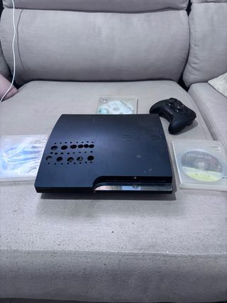PlayStation 3 PS3 Negra + Juegos
