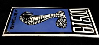 Letrero Ford Shelby GT500 Cobra
