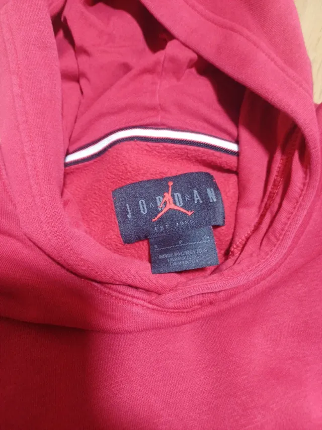 Sudadera Jordan Roja Talla S
