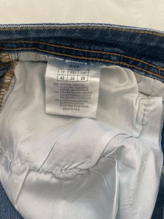 Jeans ragazzo strappati con zip