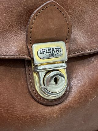 Borsa in vera Pelle I Pisani Marrone