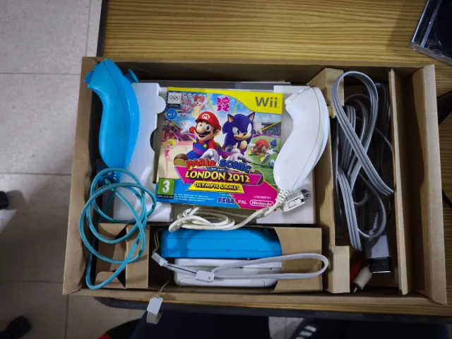 Nintendo Wii Edición Limitada Azul