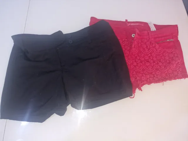 Lote de 13 Shorts y Minifaldas Vaqueras