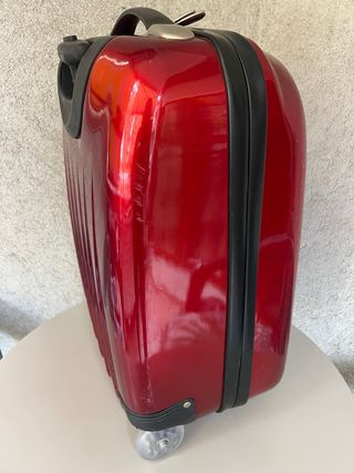 Valigia trolley rossa