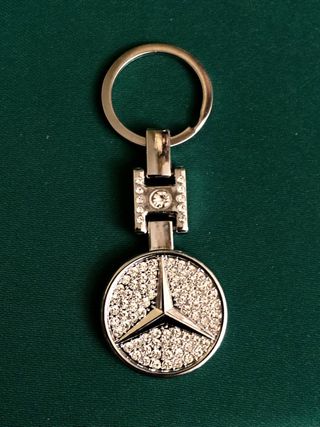 Llavero MERCEDES con cristales de SWAROVSKY