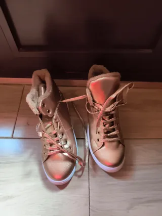 Zapatillas cobre con forro interior