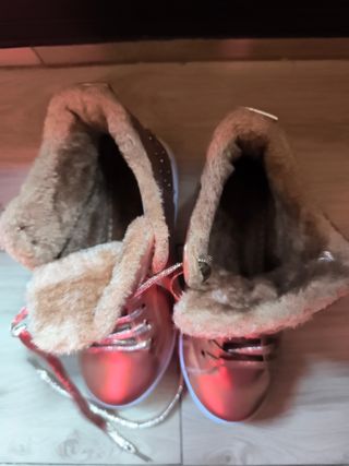 Zapatillas cobre con forro interior