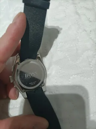 Reloj Hugo Boss Cronógrafo Negro y Plateado 50eur