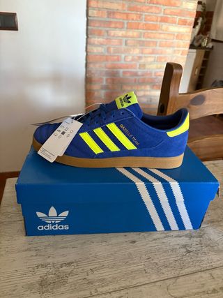 Adidas Gazelle Team Nuevas Azul/Amarillo 