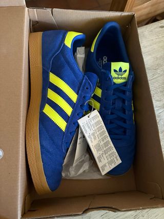 Adidas Gazelle Team Nuevas Azul/Amarillo 