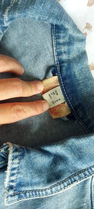 Chaqueta Vaquera Bershka Azul