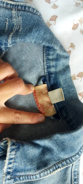 Chaqueta Vaquera Bershka Azul