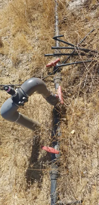 Gomas de riego con gotero integrado Azud Premier