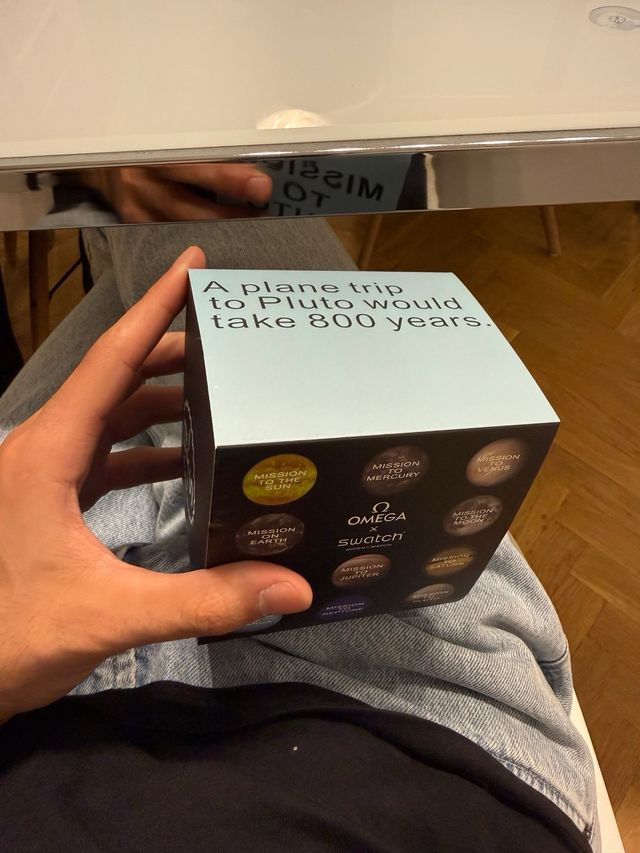 Omega x Swatch Mission to Pluton