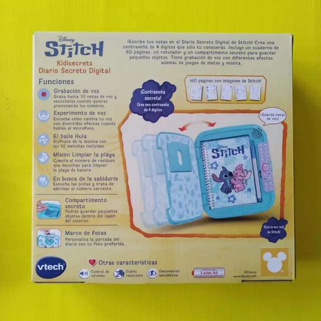 A ESTRENAR: Diario Secreto Digital Vtech Stitch