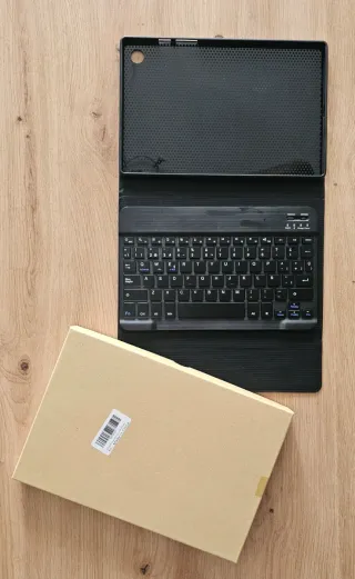 Funda Tablet con Teclado Negro