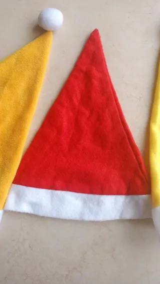 Lote 3 Gorros Navideños