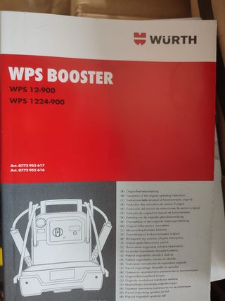 Arrancador Coche 12V/24V Wurth WPS Booster