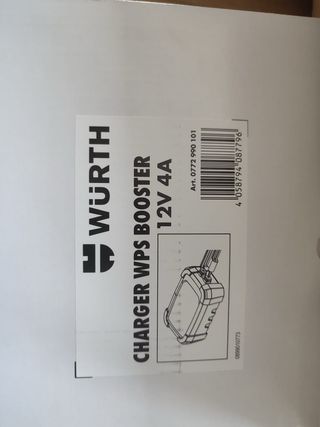 Arrancador Coche 12V/24V Wurth WPS Booster