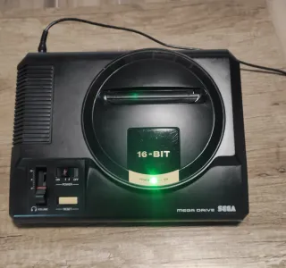 Consola Sega Megadrive 50/60Hz Negra