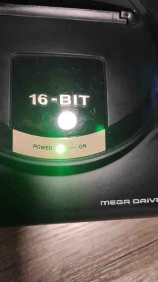 Consola Sega Megadrive 50/60Hz Negra