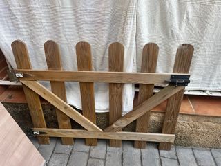 Vallas de madera para jardín