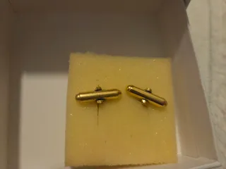 Bottoni Camicia Ferrari Cavallino Rampante Oro