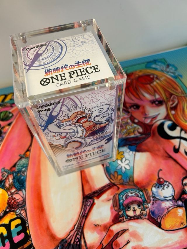Custodia acrilica box One Piece TCG Jap