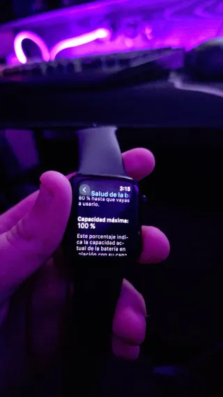 Apple Watch Negro/Azul Marino