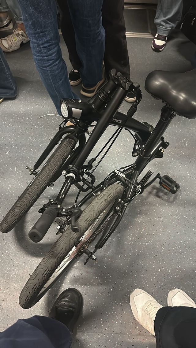 Bicicleta dobrável 20 1V Tilt 100