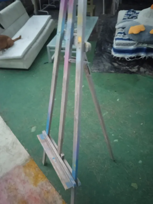 Caballete de pintor madera