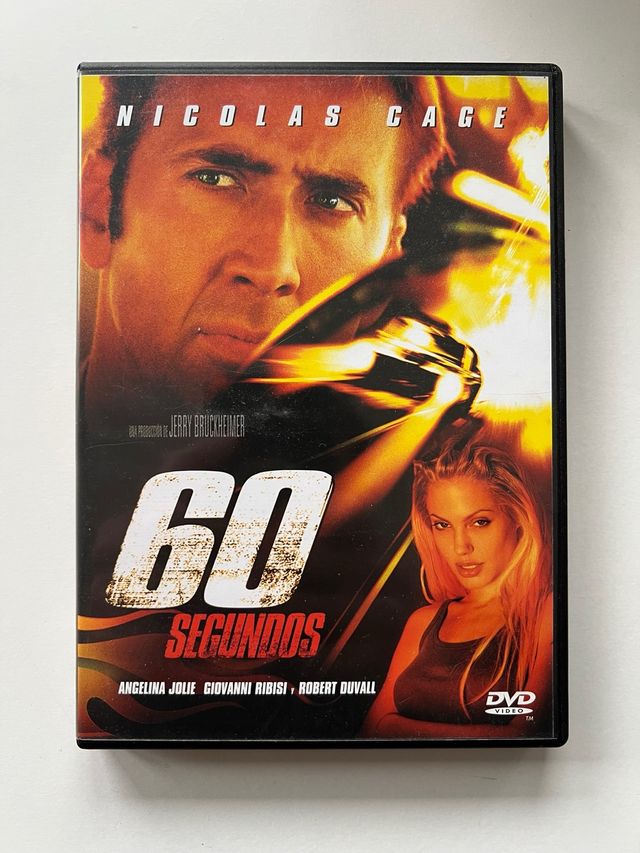 60 Segundos (DVD) (Nicolas Cage y Angelina Jolie)