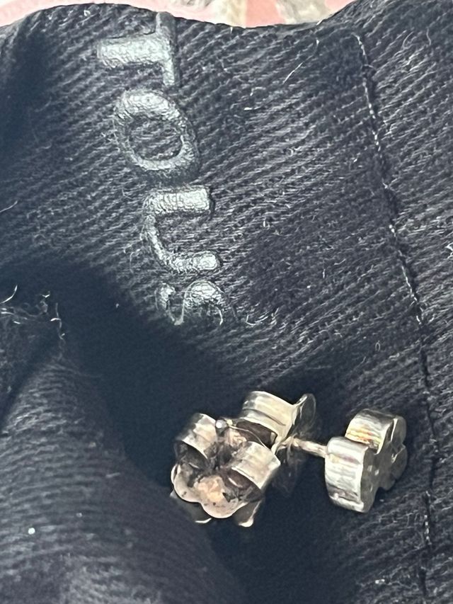 Pendientes Tous Oso Plata