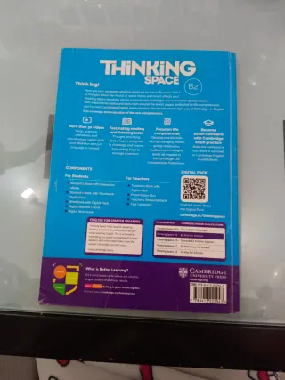 Thinking Space B2 Workbook with Digital Pack