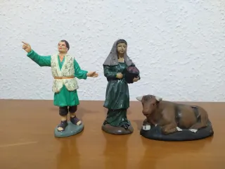 Figuras Belén Pastor y Buey