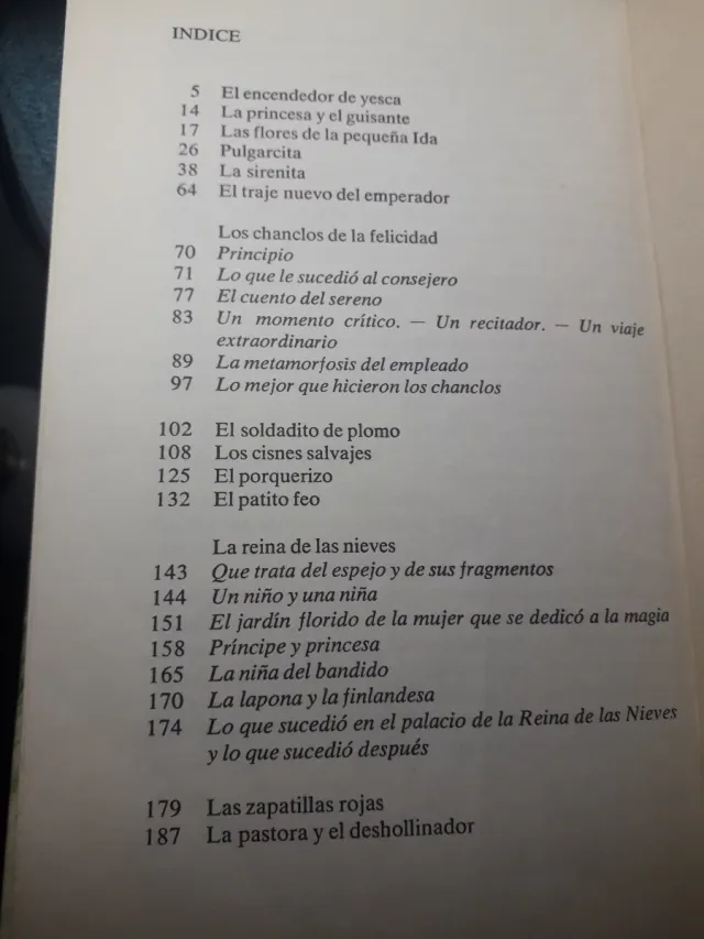 Cuentos de Grimm, Cuentos de Perrault y Andersen
