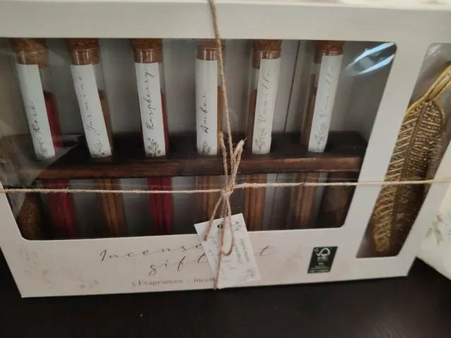 Set Incenso con Porta Incenso