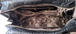 Bolso Pierre Cardin Negro Mujer