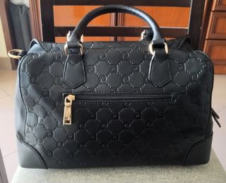 Bolso Pierre Cardin Negro Mujer