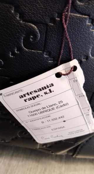 Bolso Pierre Cardin Negro Mujer