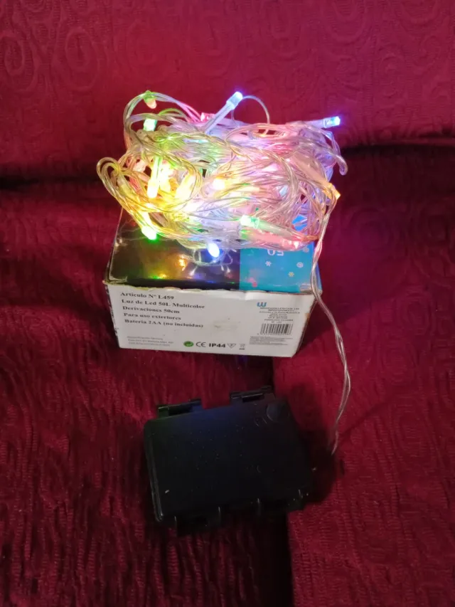 LUZES DE NATAL COM CONTROLE DE EFEITOS PARA ÁRVORE